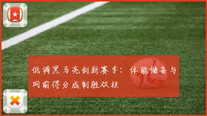 低调黑马亮剑新赛季：体能储备与网前得分成制胜双核